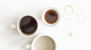 How to remove stains from beverages like coffee 